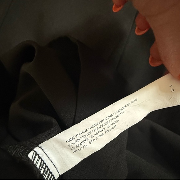 Eloquii Women’s Plus Size 20 Puff Sleeve V Neck Midi Dress - Picture 7 of 8